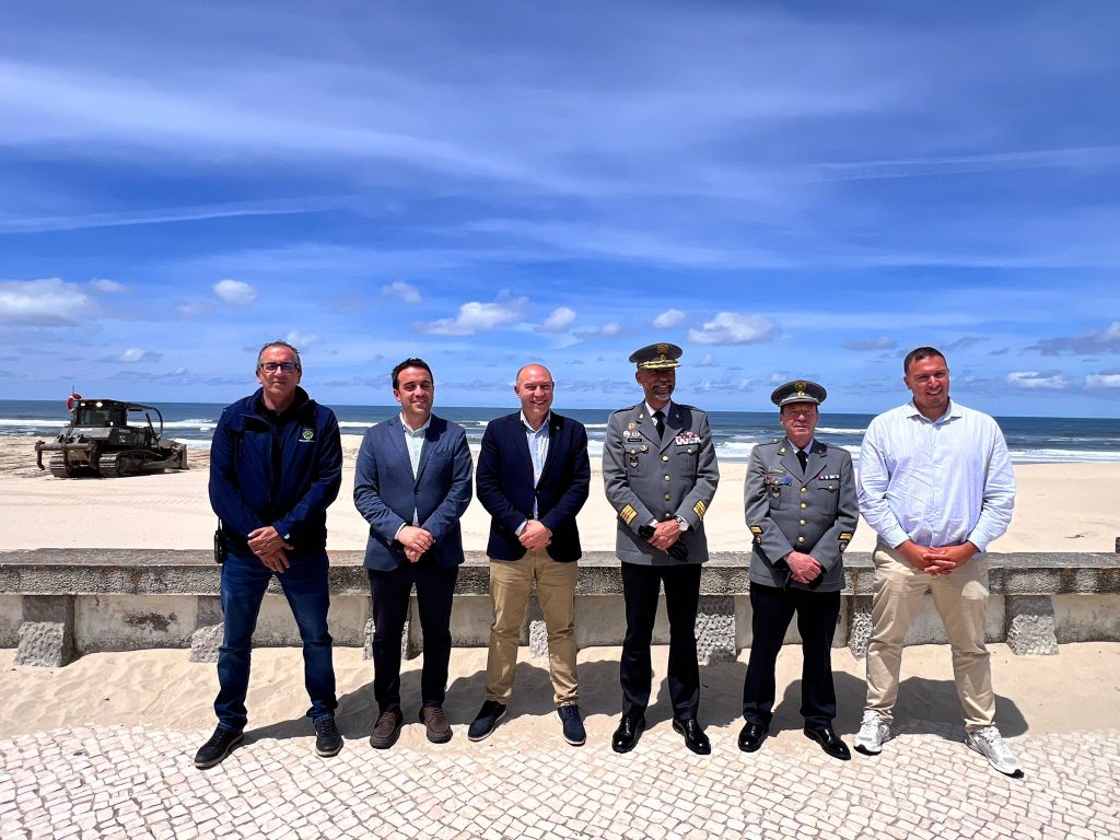 Exército apoia Município de Mira na preparação da época balnear @CM Mira