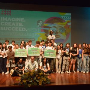 1º lugar - 9.º B do Agrupamento de Escolas Infante D. Pedro, do Município de Penela