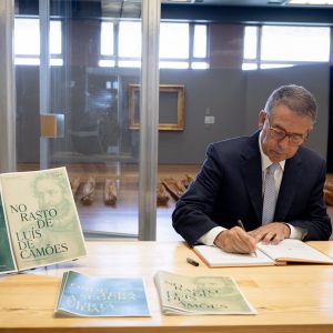 Presidente da República visita duas exposições dedicadas a Luís de Camões na Biblioteca Nacional @Presidência da República