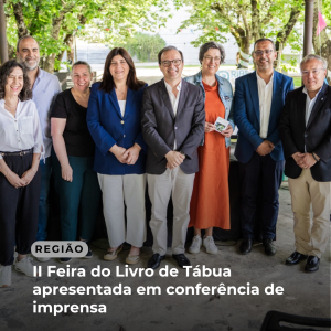 II Feira do Livro de Tábua apresentada em conferência de imprensa @CM Tábua
