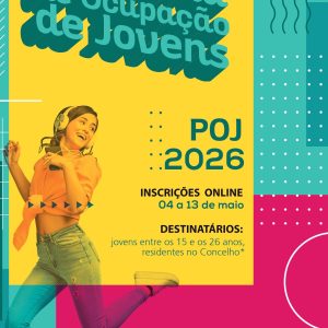 Inscrições para o Programa de Ocupação de Jovens 2026 começam segunda-feira @CM Figueira da Foz