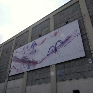 Projeto “Outdoor ’26” apresenta nova obra na fachada do Mercado Municipal D. Pedro V @CM Coimbra