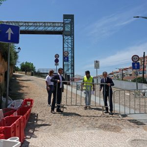 Estacionamento do Mercado e acesso à Alta reabrem após estabilização na Cerca de Santo Agostinho @CM Coimbra