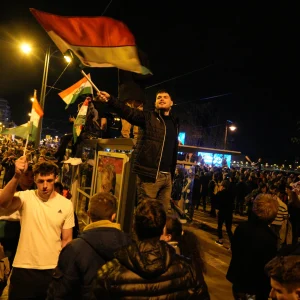 Festejos na Hungria pela vitória da oposição enchem ruas de Budapeste @lusa